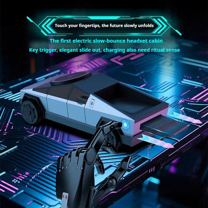 CyberDock Wireless Charging Station, 3-in-1 Rotating Wireless Charger