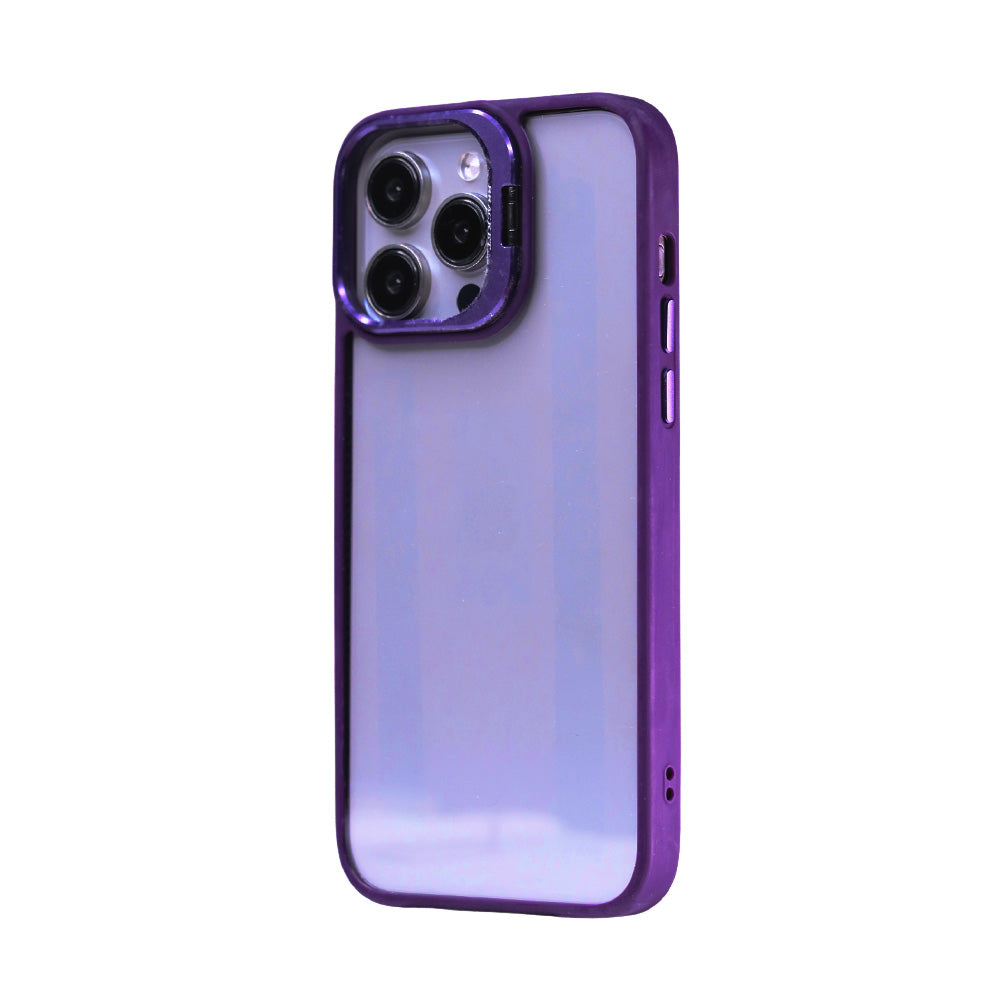 Eaon Iphone Case With Camera Lens - Purple