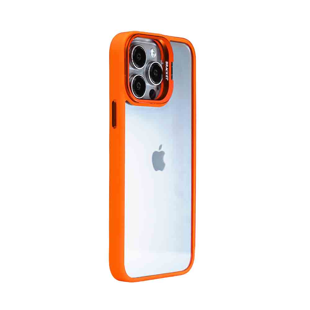 Eaon Iphone Case With Camera Lens - Orange