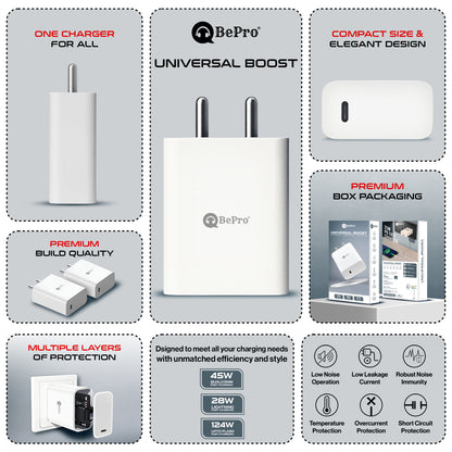 Mini Ball Speaker & Universal Boost Adapter